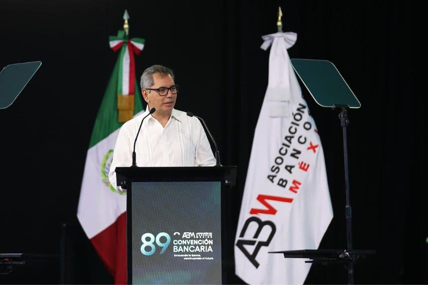 El secretario de Hacienda de México, Édgar Amador. Imagen de archivo. (EFE/ Alonso Cupul)