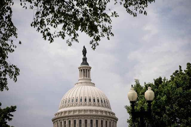 El edificio del Capitolio de los Estados Unidos el 22 de abril de 2026. (Madalina Kilroy/The Epoch Times)
