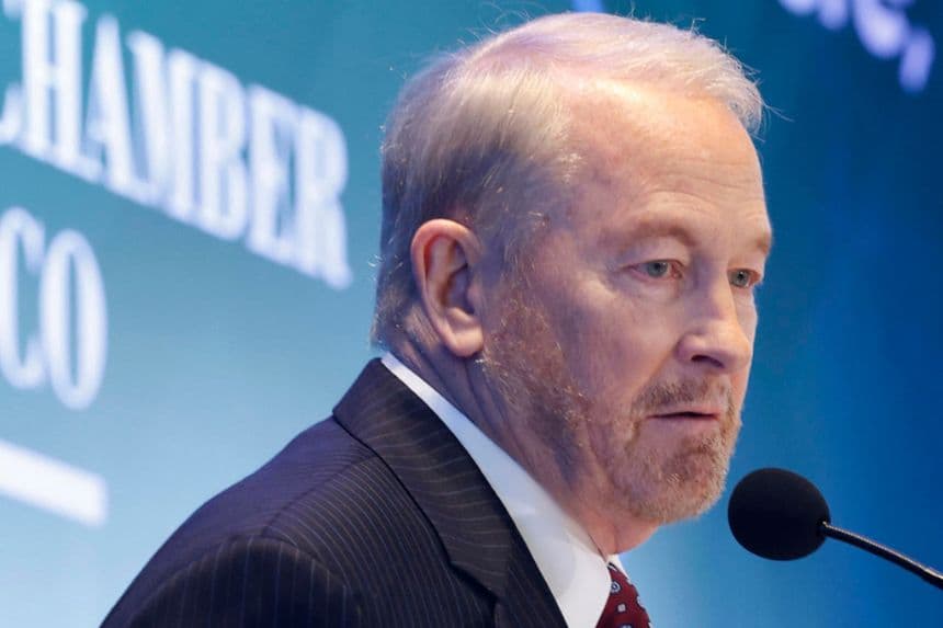 El embajador de Estados Unidos en México, Ronald Johnson. Imagen de archivo. (EFE/ Sáshenka Gutiérrez)