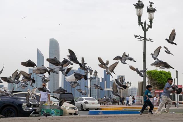 Abu Dabi, Emiratos Árabes Unidos, 20 de marzo de 2026. (Ryan Lim/AFP vía Getty Images)
