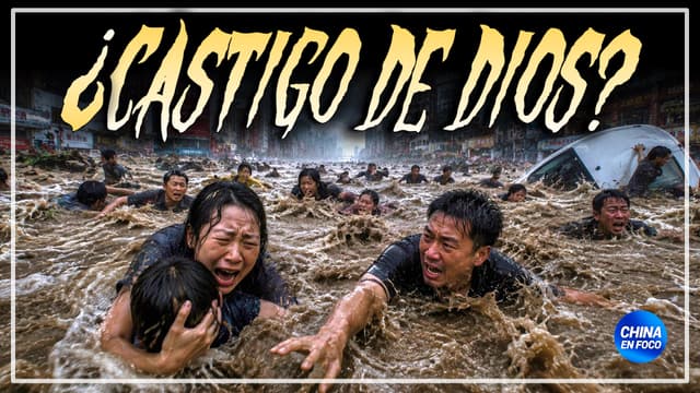 ¿Castigo de Dios?: Inundaciones apocalípticas en China, desaparecen regiones enteras