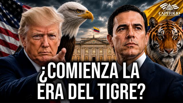Imagen de Trump anuncia respaldo a candidato colombiano: “El Tigre no los defraudará”
