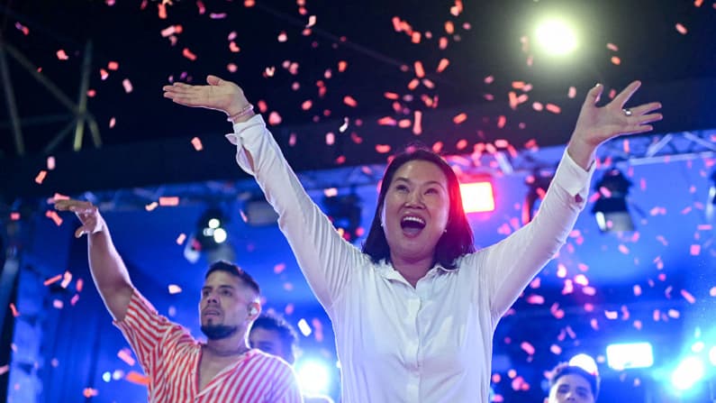 Fujimori agradece respaldo de 14 expresidentes en 2a vuelta electoral hacia la presidencia de Perú