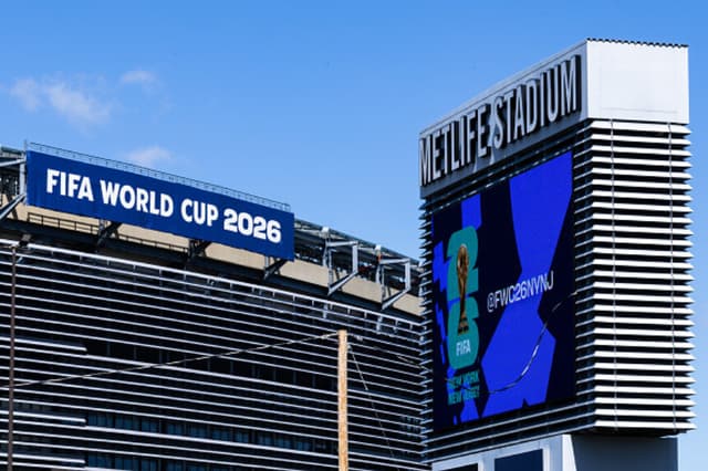 Panorámica del MetLife Stadium antes de la Copa Mundial de la FIFA 2026 en el New York New Jersey Stadium el 1 de mayo de 2026 en East Rutherford, Nueva Jersey. (Dustin Satloff/Getty Images).