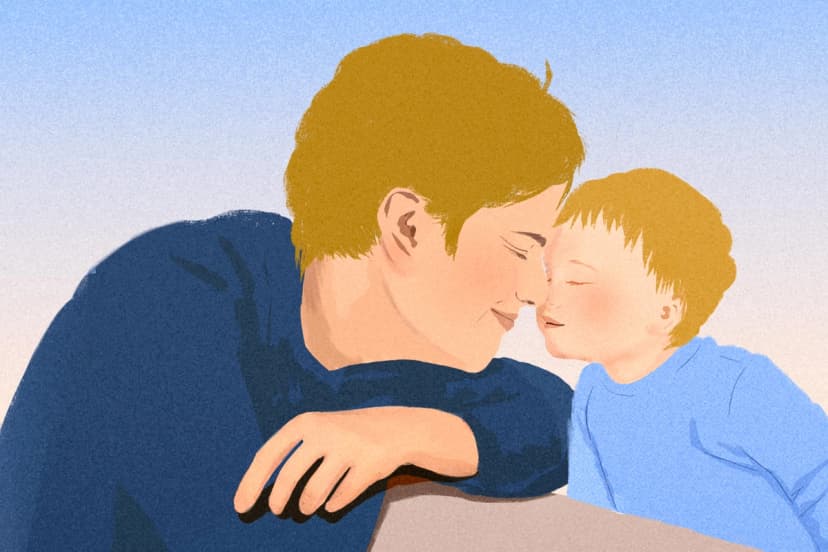 Las sorprendentes formas en que la paternidad transforma a los hombres. (Ilustración de Sunny Lo/The Epoch Times). 