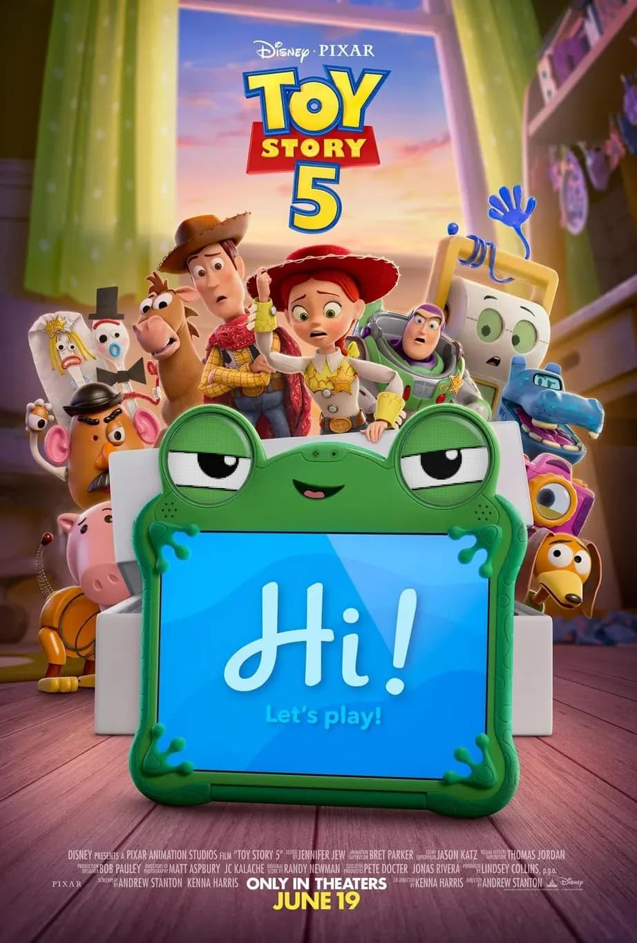Cartel promocional de "Toy Story 5". (Walt Disney Studios Motion Pictures)