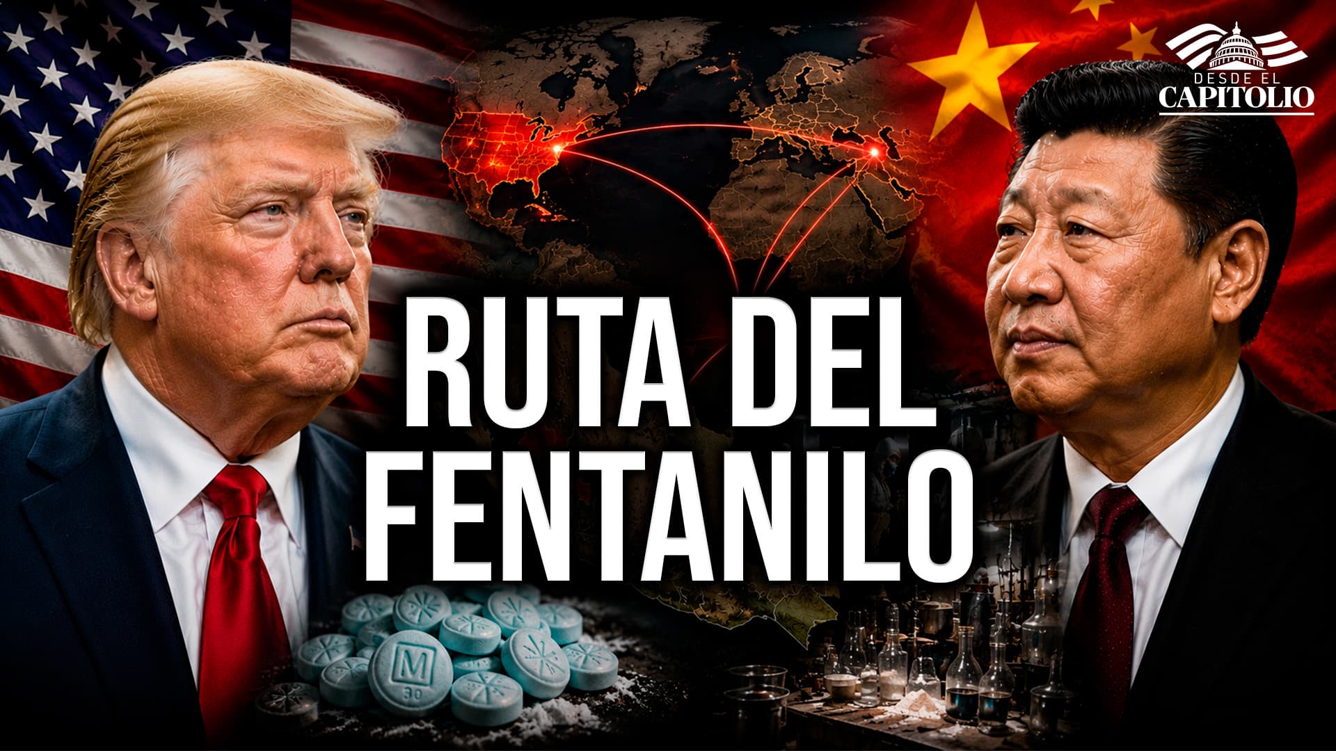Imagen de La ruta global del fentanilo: cómo China, México y los cárteles abastecen a EE.UU.