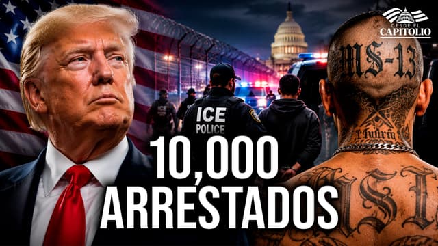 Imagen de Más de 10,000 pandilleros arrestados bajo el presidente Trump
