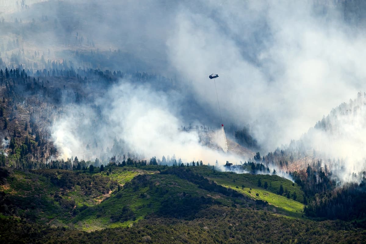Mueren tres bomberos mientras combatían un incendio en la frontera entre Colorado y Utah