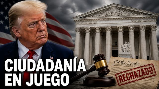 Imagen de Corte Suprema frena a Trump: ¿Quién tiene derecho a la ciudadanía en EE.UU.?