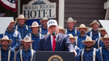 Trump dice que pronunciará un largo discurso el 4 de julio, incluso si las temperaturas son elevadas