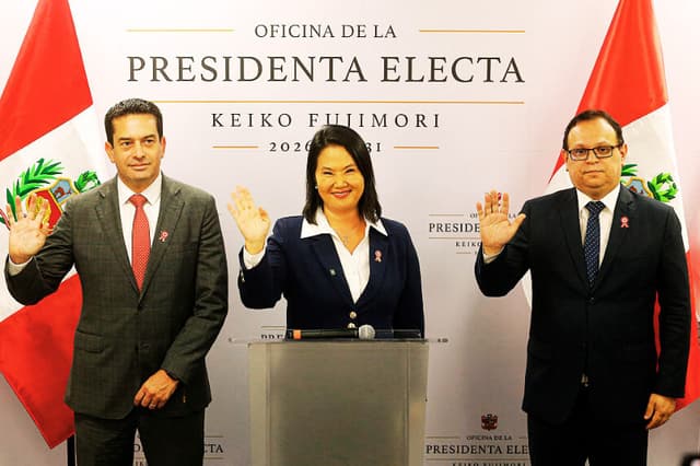 Keiko Fujimori recibirá las credenciales que la reconocen como presidenta electa de Perú