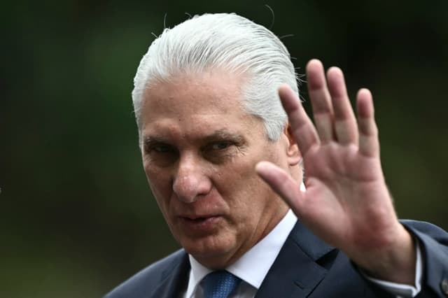 Imagen ilustrativa: Presidente de Cuba Miguel Díaz Canel.  (CCARL DE SOUZA/AFP via Getty Images)