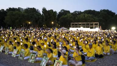 En fotos: Practicantes de Falun Dafa se manifiestan contra 27 años de persecución del PCCh