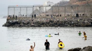 Primer ministro español Sánchez visita Ceuta en medio de oleada de inmigración ilegal que deja 19 muertos