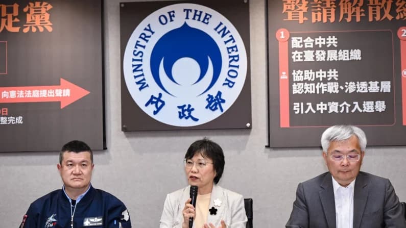 Taiwán busca disolver un partido pro-Beijing por vínculos con el PCCh