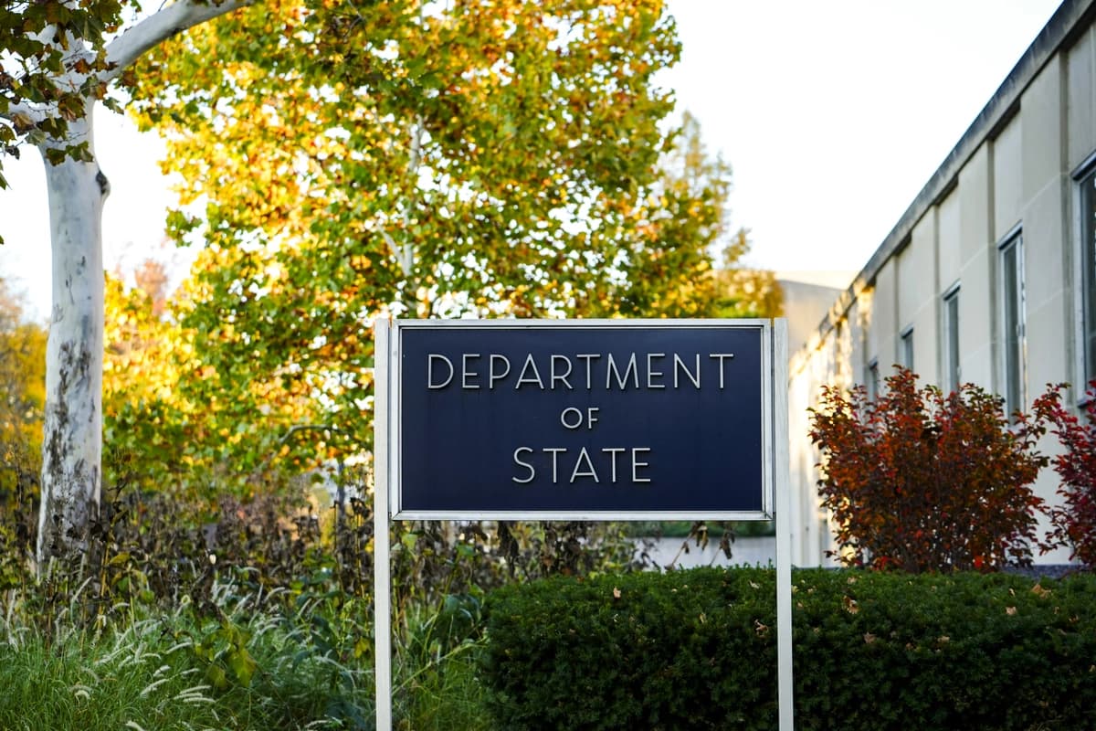 El edificio del Departamento de Estado en Washington el 13 de noviembre de 2023. (Madalina Vasiliu/The Epoch Times)
