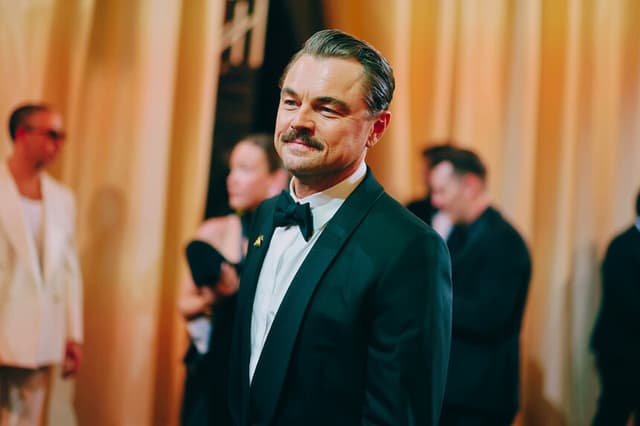 Leonardo DiCaprio en el Dolby Theatre el 15 de marzo de 2026 en Hollywood, California. (Emma McIntyre/Getty Images)