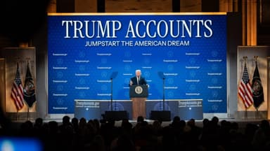 Tesoro propone aportaciones de los empleadores libres de impuestos a las cuentas Trump