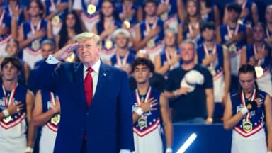 Trump destacará caída récord de delitos violentos su durante visita a la Academia de Policía de N. Y.