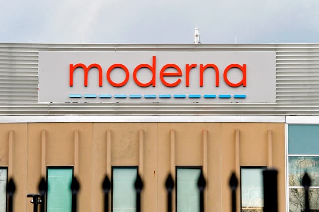 El campus de Moderna en Norwood, Massachusetts, el 2 de diciembre de 2020. (Joseph Prezioso/AFP vía Getty Images).
