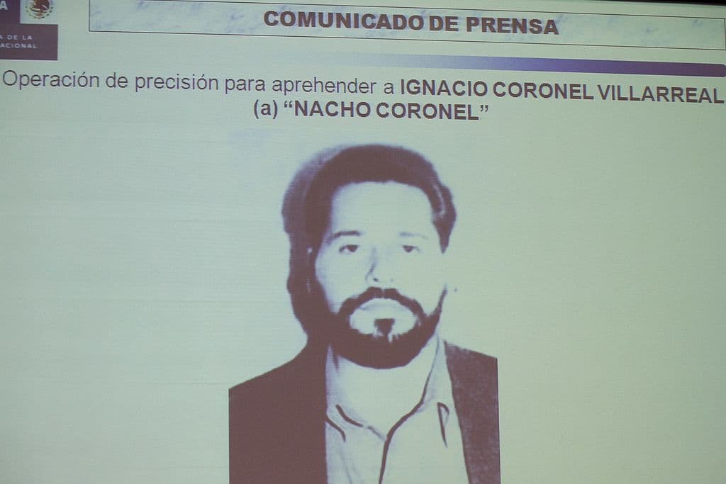 <em>Ignacio "Nacho" Coronel, del Cártel de Sinaloa, en una fotografía de la Secretaría de Defensa Nacional de México en la Ciudad de México, el 29 de julio de 2010, tras su muerte durante una operación militar en Zapopan, Jalisco. (Omar TORRES/AFP vía Getty Images)</em>