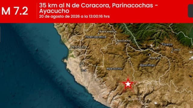 Perú reporta tres heridos y afectaciones tras el sismo de 7.2 en los Andes