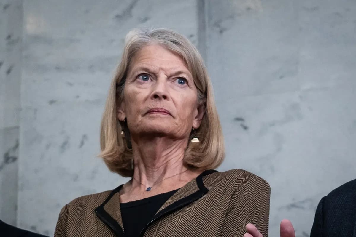 La senadora Lisa Murkowski (R-Alaska) en el Capitolio, en Washington, el 14 de enero de 2025. (Madalina Kilroy/The Epoch Times)