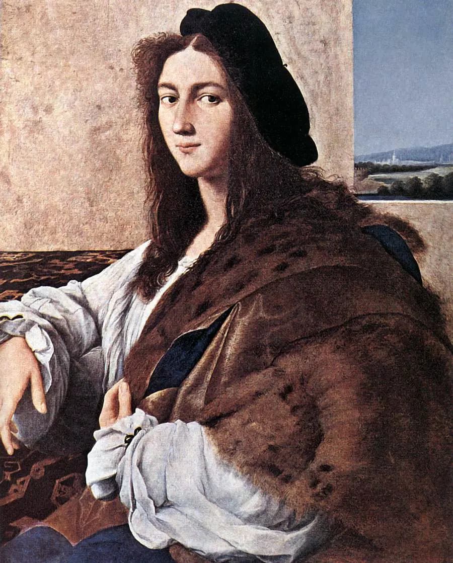 El "Retrato de un joven" de Rafael se perdió después de la Segunda Guerra Mundial. (Dominio público).