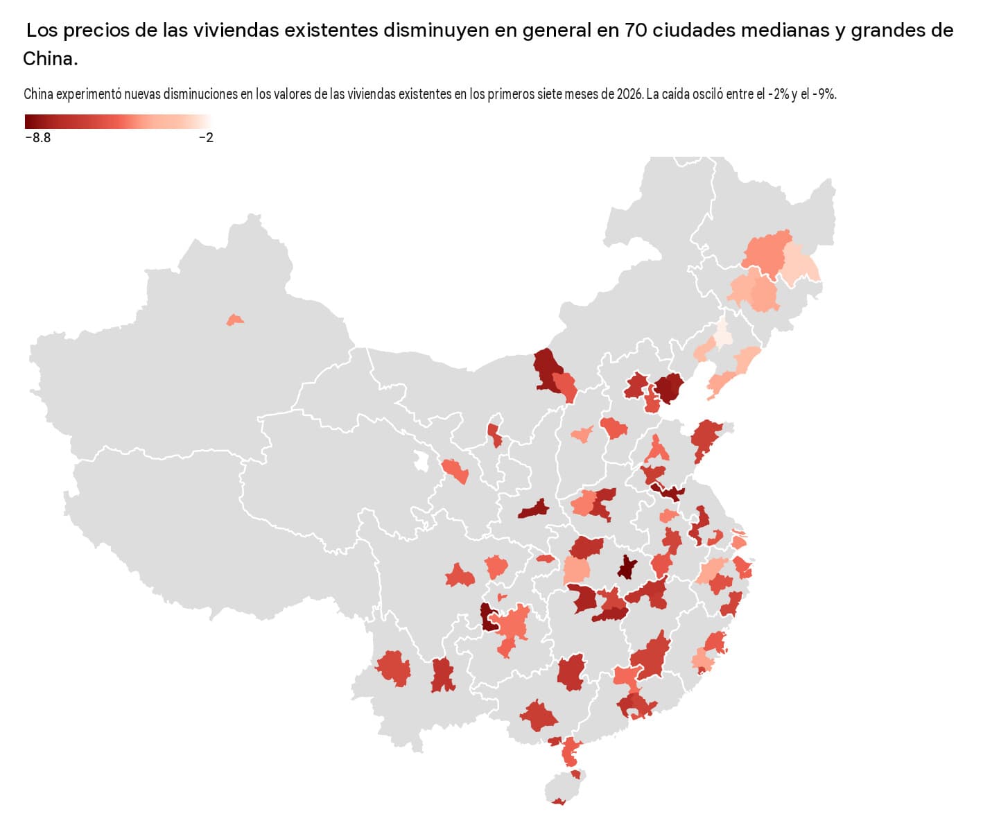 <em>Mapa: The Epoch Times. Fuente: Oficina Nacional de Estadística de China. Datos del mapa: © OSM. Creado con Datawrapper.</em>