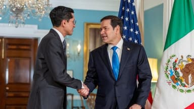 Rubio insta a Velasco a tomar acción para desmantelar a organizaciones terroristas y cárteles