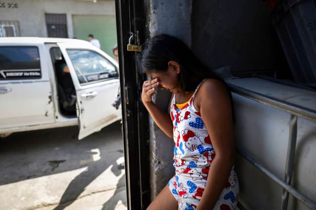 Imagen ilustrativa: Niña llorando. (John Moore/Getty Images)