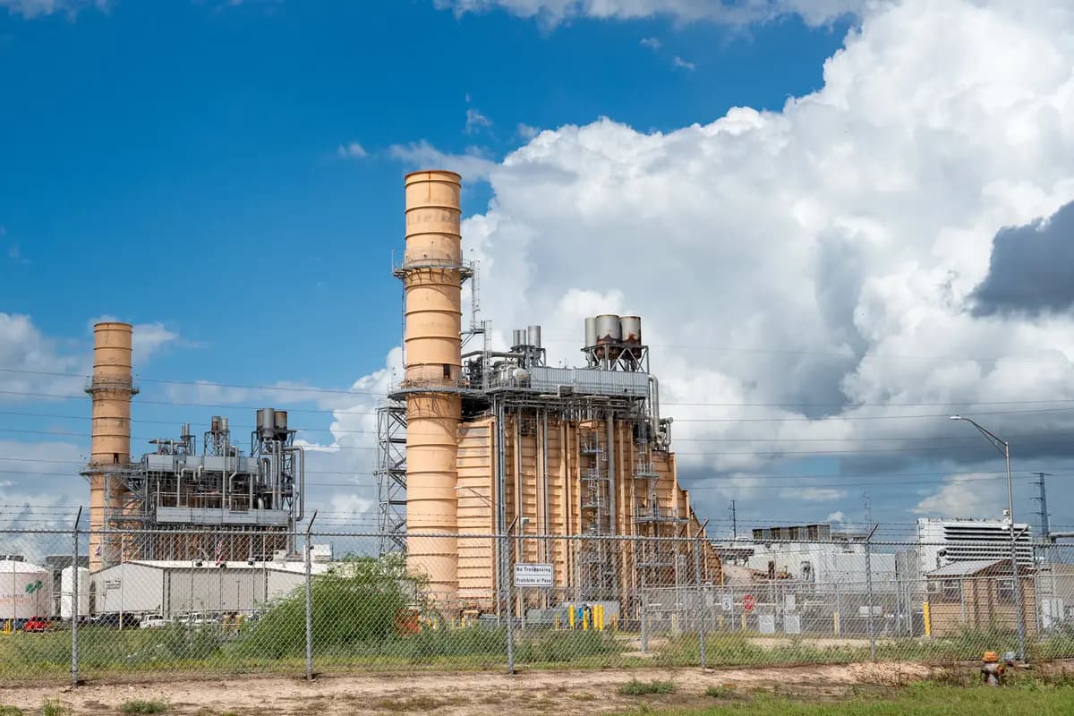 <em>Central eléctrica Magic Valley en McAllen, Texas, el 9 de octubre de 2025. (Samira Bouaou/The Epoch Times).</em>
