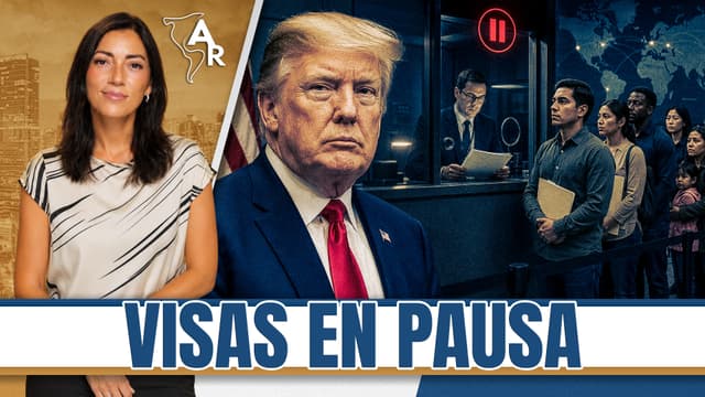 Imagen de Trump pausa citas de visas en todo el mundo: ¿Qué está pasando?