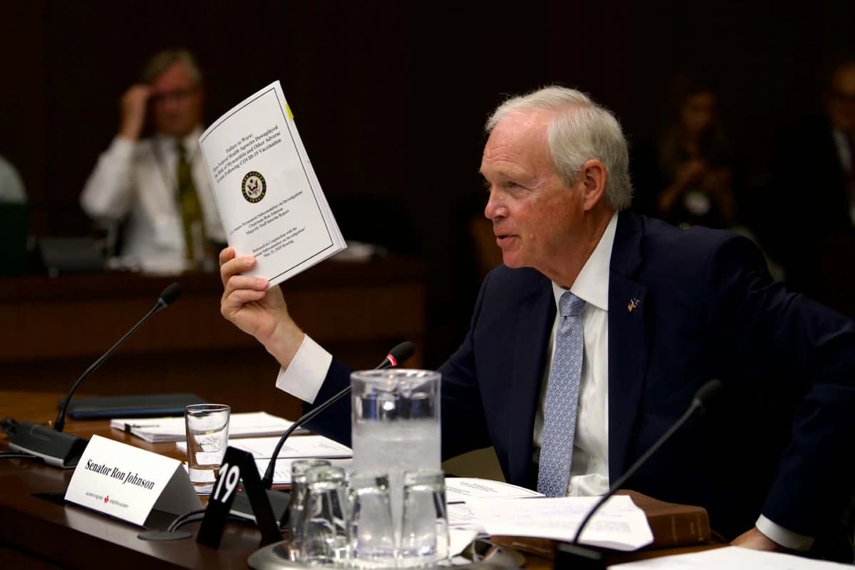 Senador de EE. UU. Johnson declara en Ottawa: "Los 'errores' de la pandemia no deben repetirse"