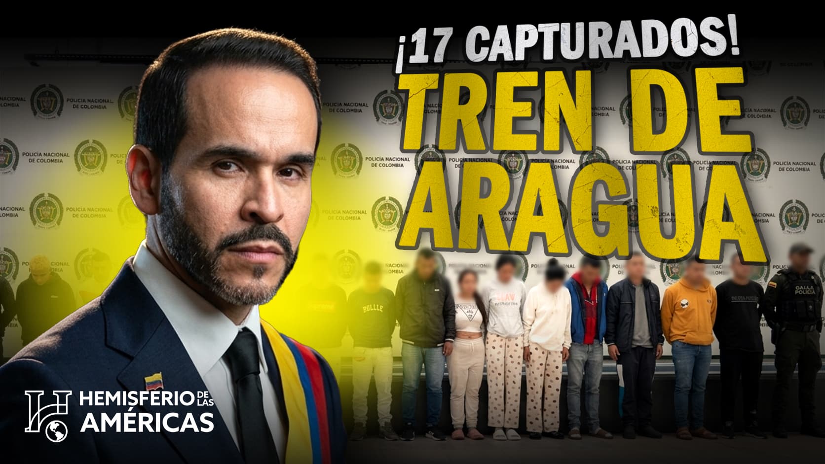 ¡Caen 17! El golpe al Tren de Aragua en Colombia