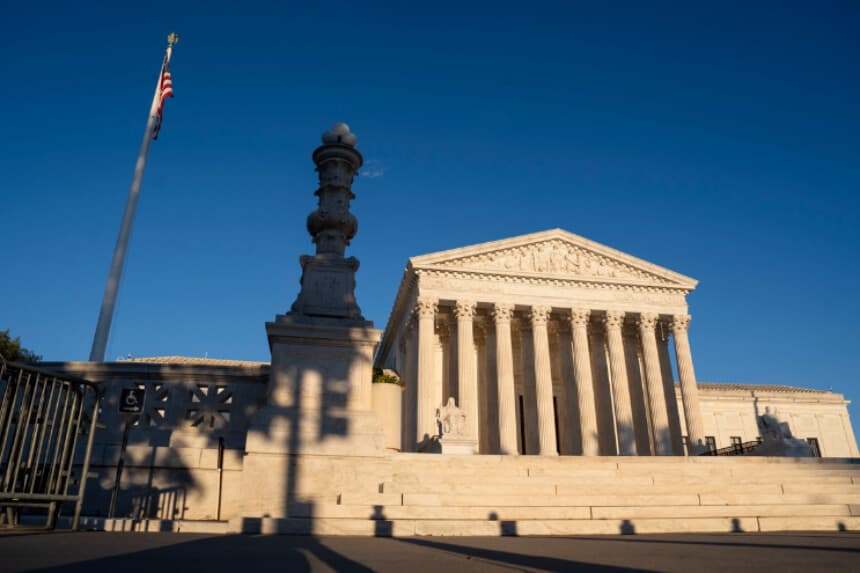 La Corte Suprema en Washington, el 14 de septiembre de 2026. (Madalina Kilroy/The Epoch Times).