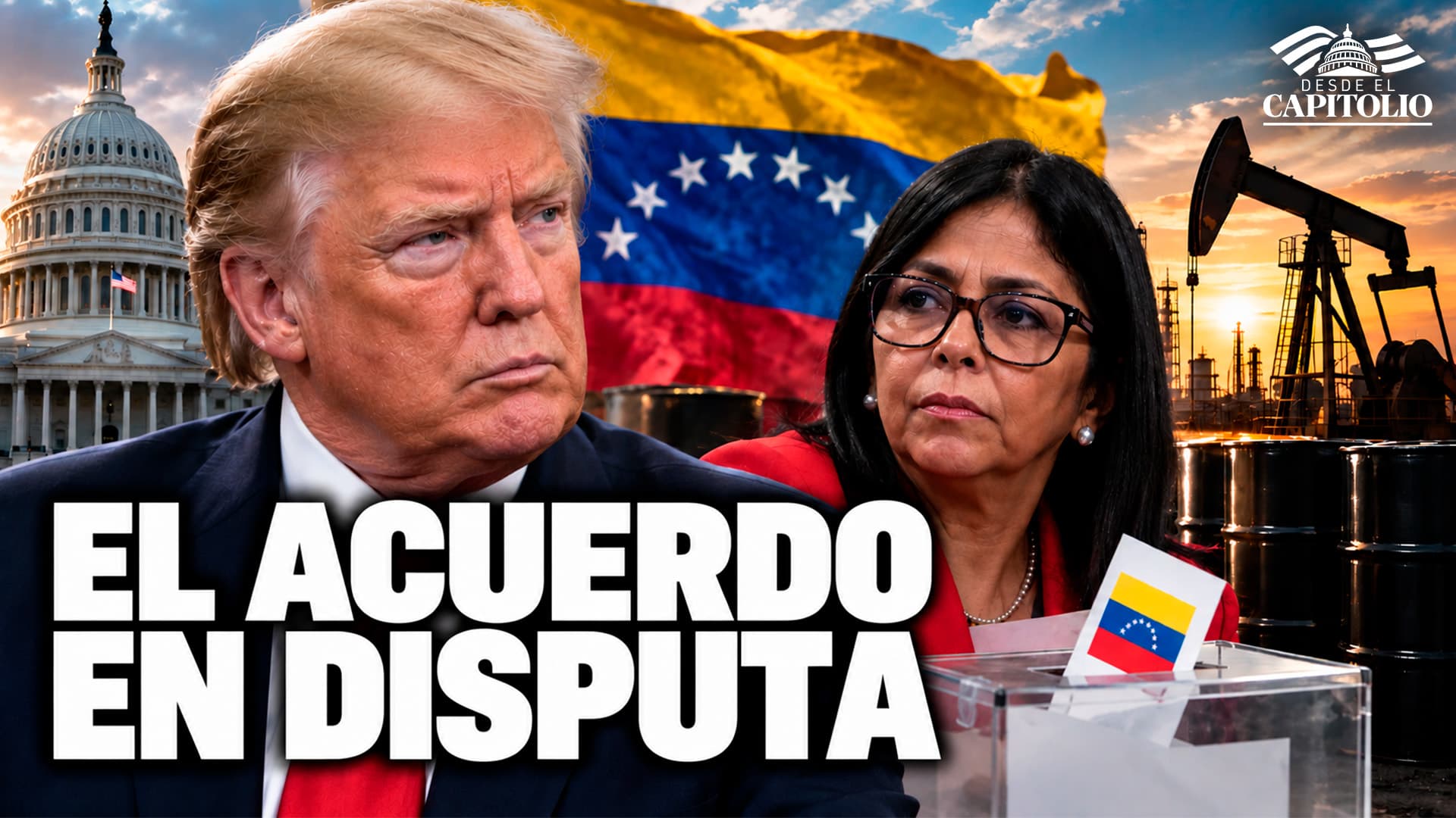 Venezuela: Piden elecciones antes de más acuerdos petroleros con Estados Unidos
