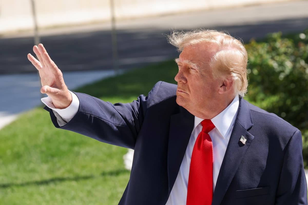 El presidente Donald Trump en Washington el 1 de octubre de 2026. (Win McNamee/Getty Images).