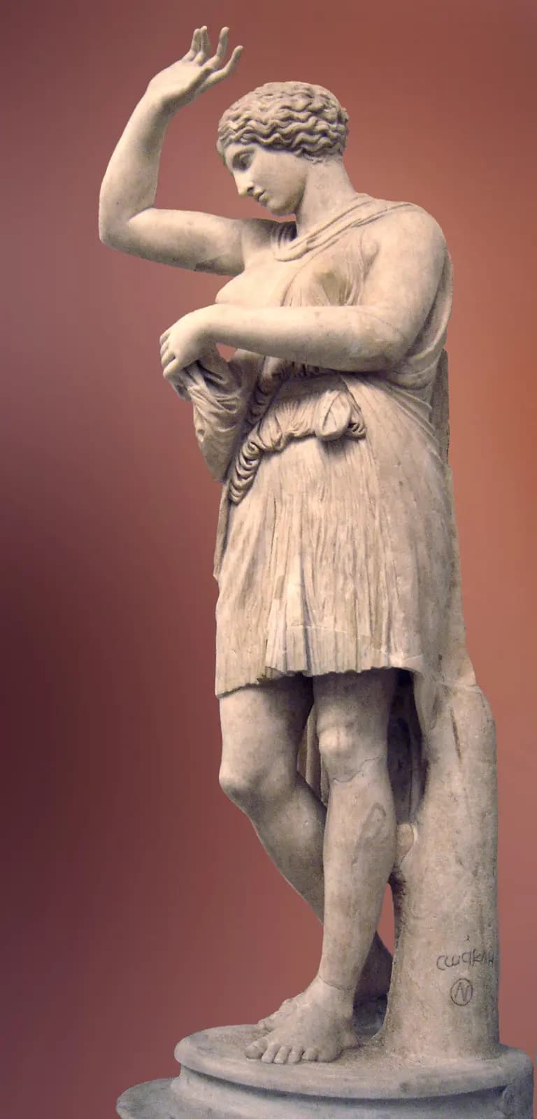 "Amazonas herida", copia romana firmada por Sosikles. (Tetraktys / CC BY-SA 3.0)