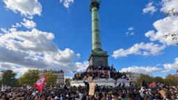"Tomamos la Bastilla": Estudiantes en París enfrentan a la policía y la izquierda se atribuye el movimiento