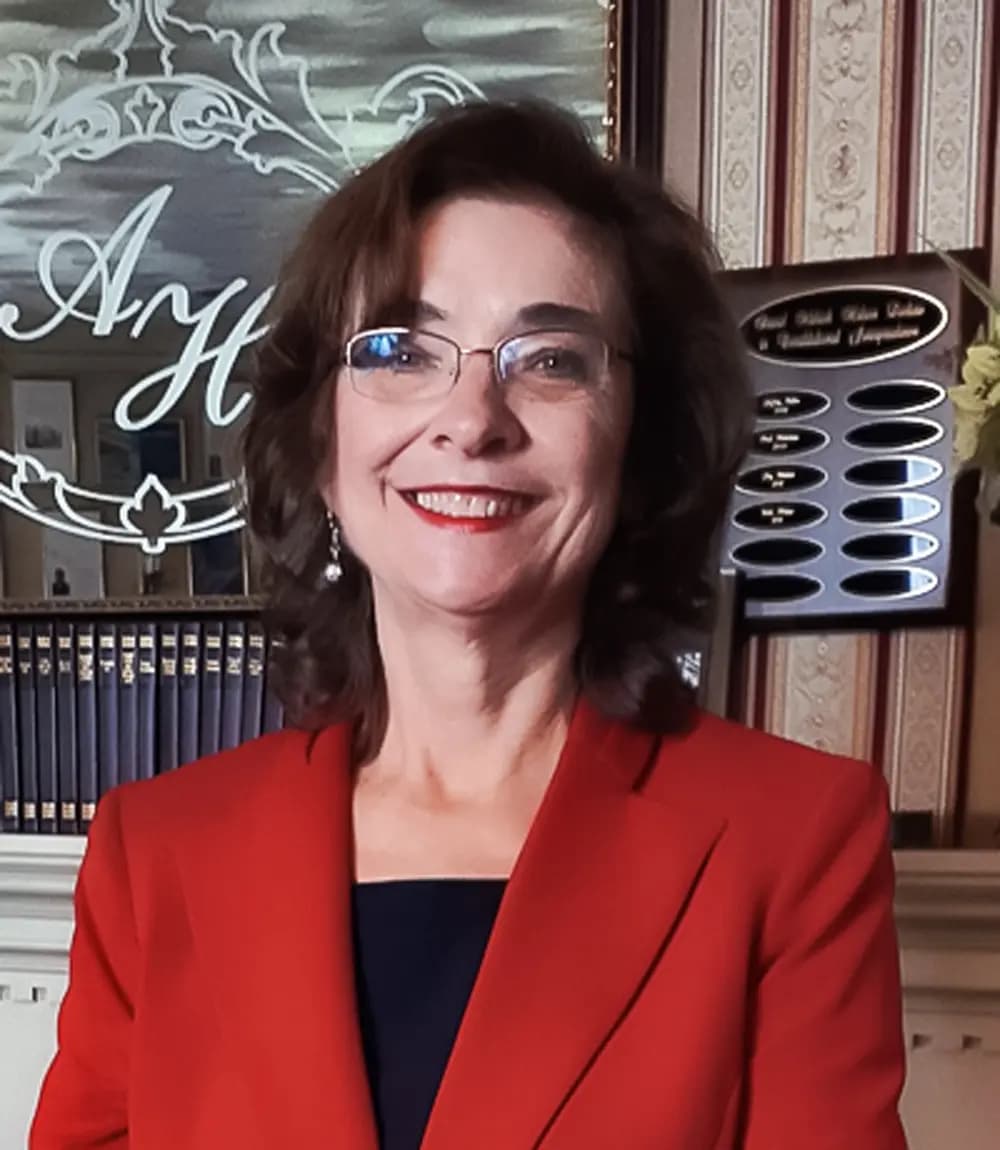 Mary Grabar, autora del libro de 2019 "Desmintiendo a Howard Zinn: Exponiendo la historia falsa que volvió a una generación contra Estados Unidos", en esta foto de archivo. (Cortesía de Mary Grabar).