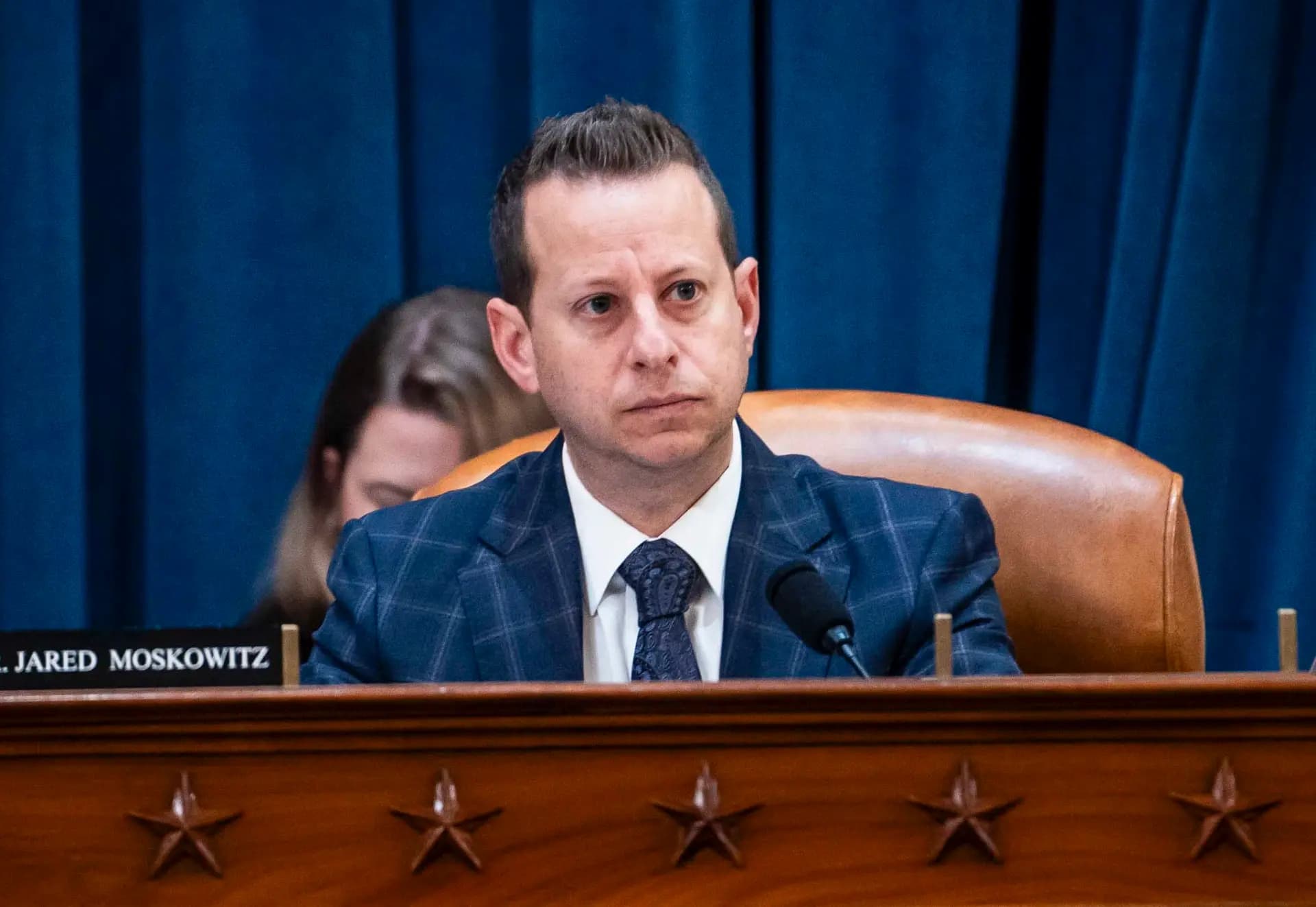El representante Jared Moskowitz (D-Fla.) habla durante una audiencia en Washington el 26 de septiembre de 2024. (Madalina Vasiliu/The Epoch Times).