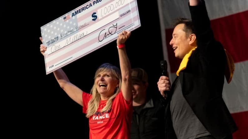Musk acuerda resolver dos demandas por sorteos de un millón de dólares en las elecciones de 2024