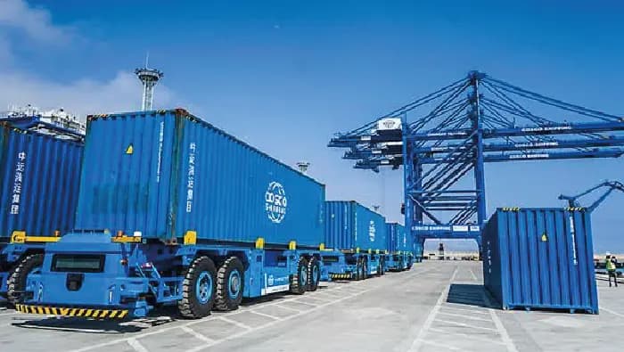 El puerto de Chancay, en Perú, operado por COSCO, donde un fallo judicial de julio de 2026 confirmó la autoridad del gobierno para regular y supervisar la terminal controlada por China. (Cortesía del Estado peruano).