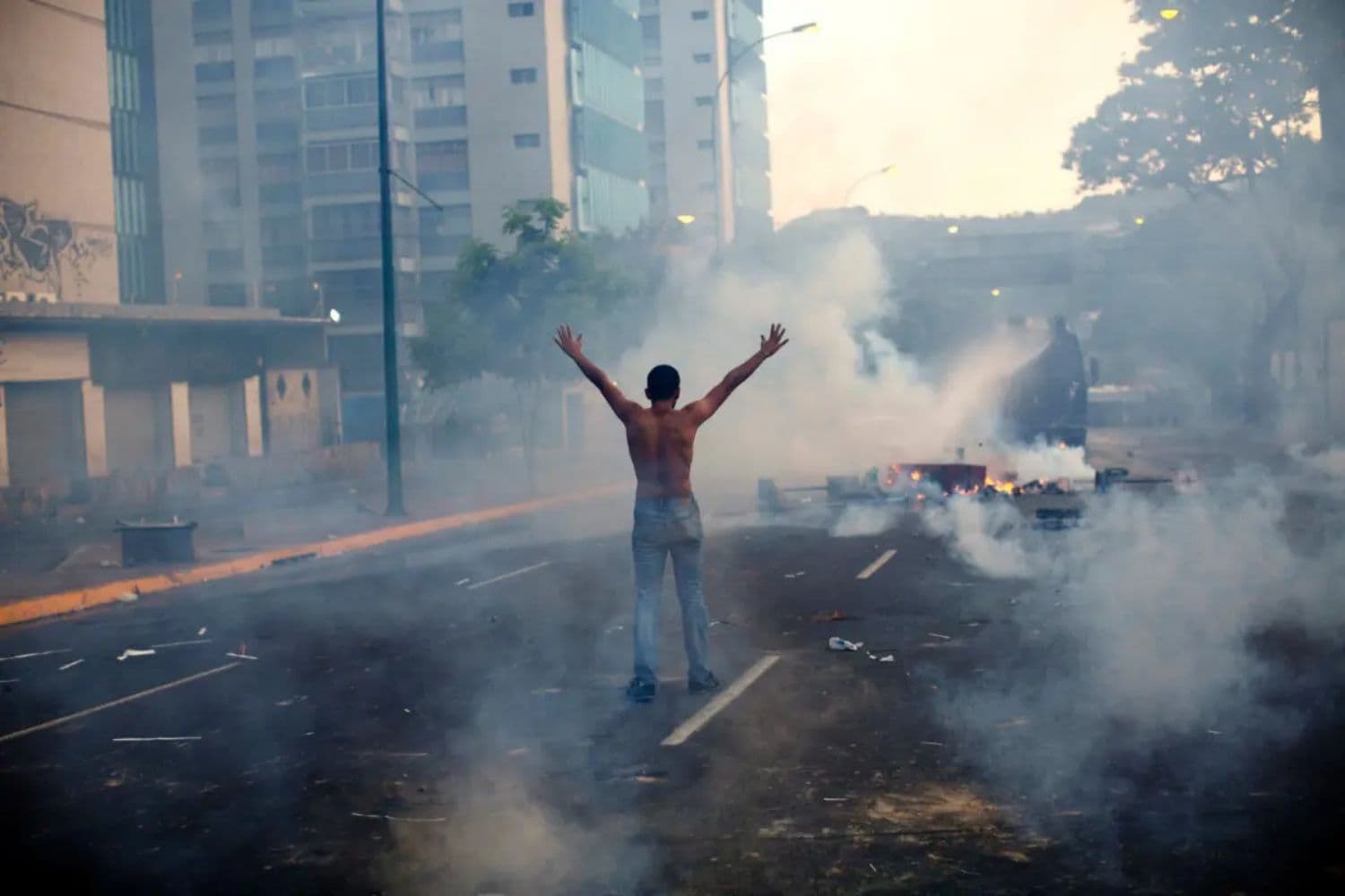 Escena del documental "Escape de Venezuela". (Reason Foundation)