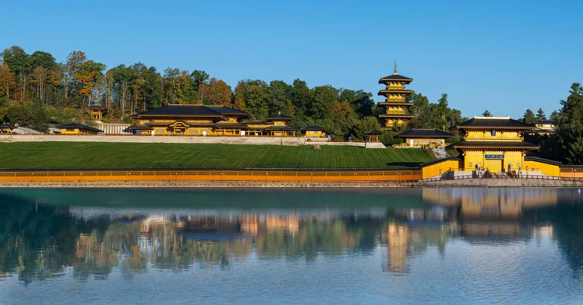 Dragon Springs, sede de Shen Yun Performing Arts, en Cuddebackville, Nueva York, en esta fotografía de archivo. (Cortesía de Shen Yun Performing Arts Primeras impresiones).