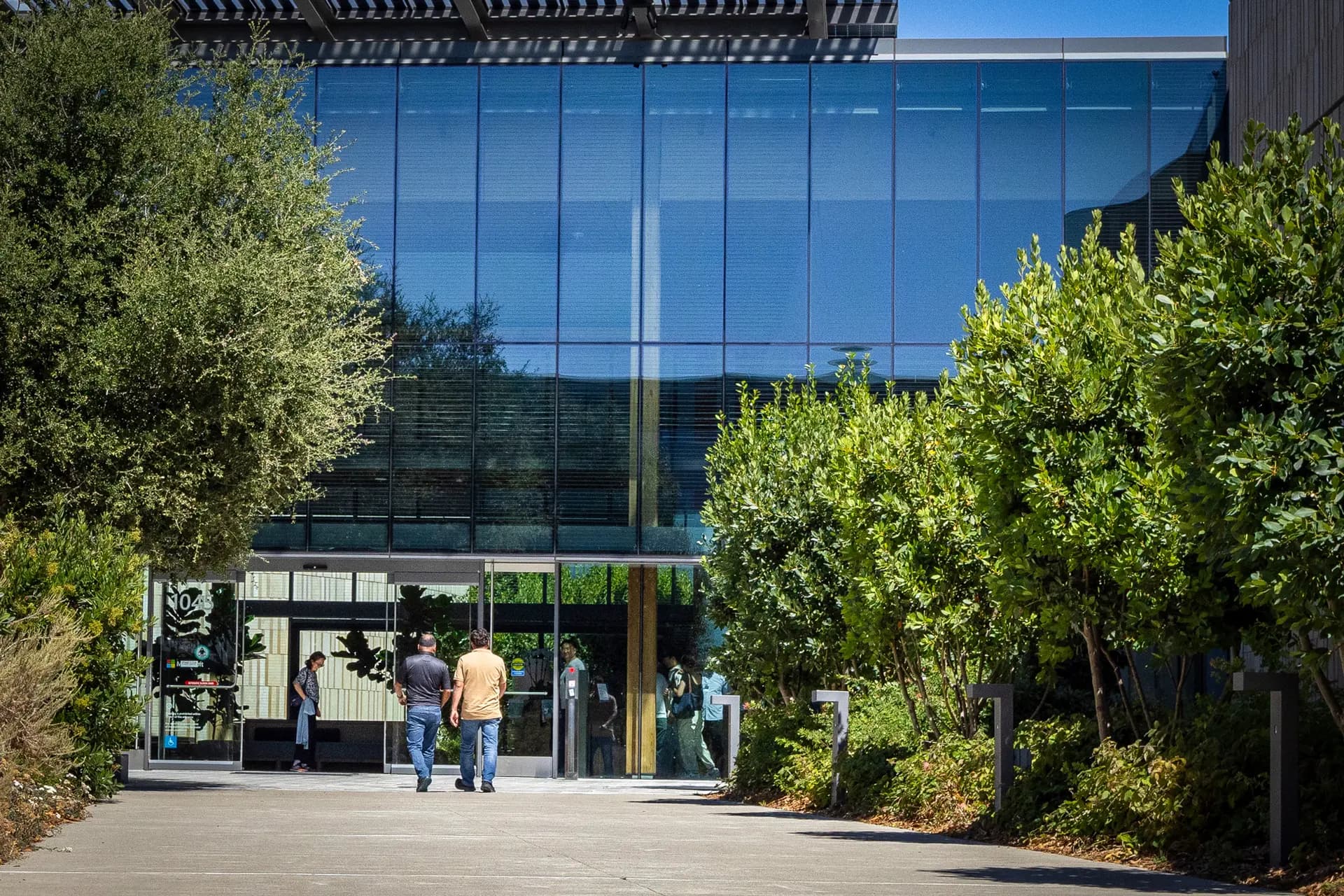 Oficinas de Microsoft en Mountain View, California, el 31 de julio de 2025. (John Fredricks/The Epoch Times).