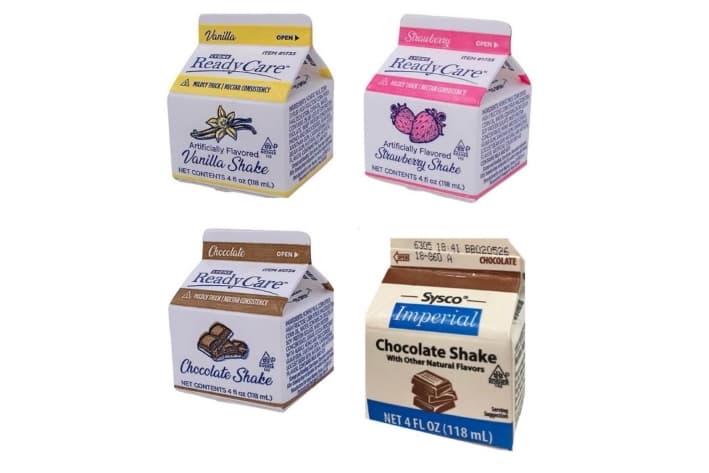 Imágenes de productos relacionados con un brote de listeria en varios estados. (FDA)