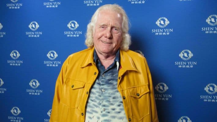 Tim Cooney disfrutó de la actuación nocturna de Shen Yun en el Smith Center for the Performing Arts de Las Vegas, el 27 de febrero de 2025. (NTD)